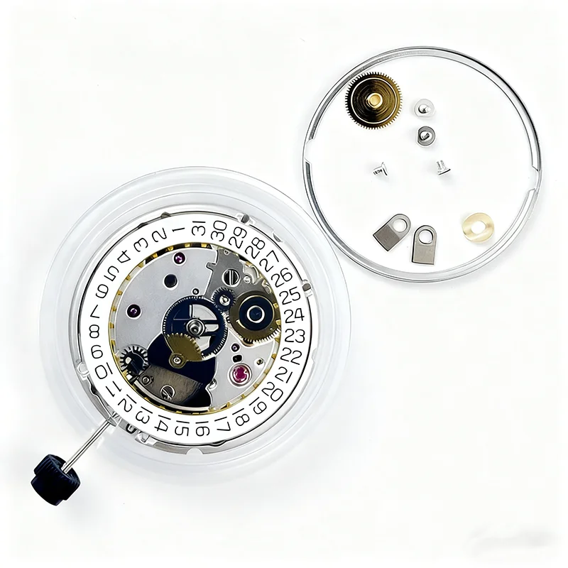 Echt H.K PT5000 automatisch mechanisch uurwerk Goud/zilveren versie Top Clone 2824-2 Hoge nauwkeurigheid 25 juwelen - afbeelding 2