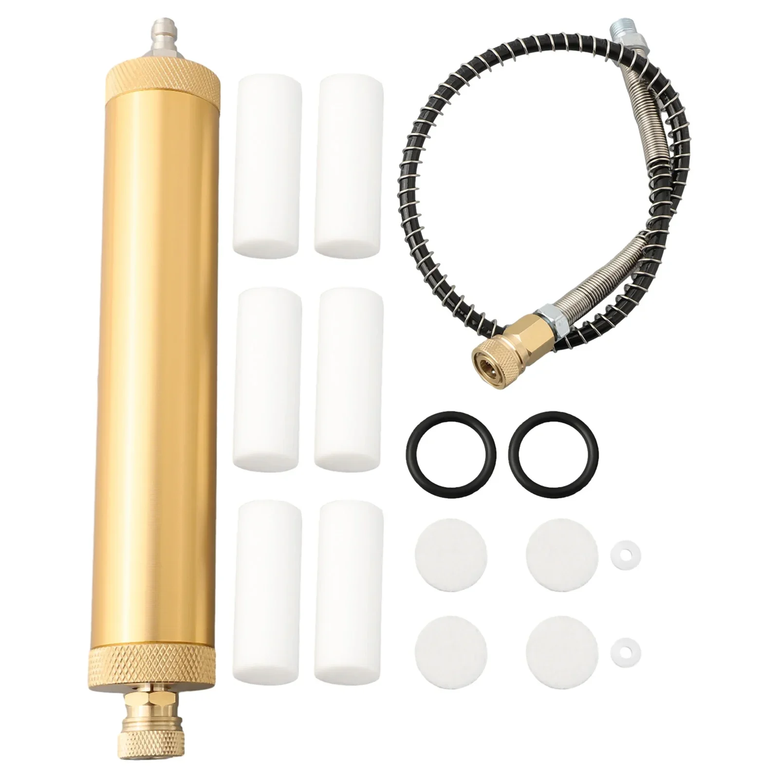 

Business & Industrial Oil-water Separator Air Pump Filter Kits Space Aluminum 30Mpa 4500PSI 35mm*180mm 40*6.8L Gas