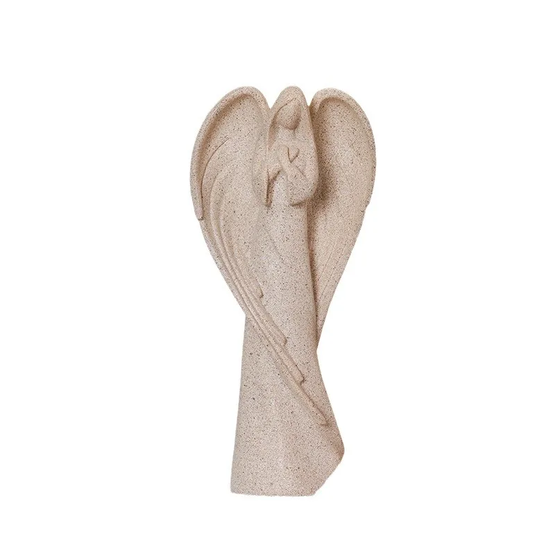 European prayer sandstone angel ornament ornament home living room study creative statue crafts