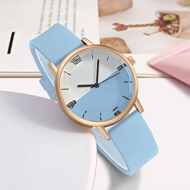 Luxury Brand Ladies Watch Women Colorful Leather Strap Quartz Watches Montre Femme Gift Relógio Feminino Dropshipping Gifts