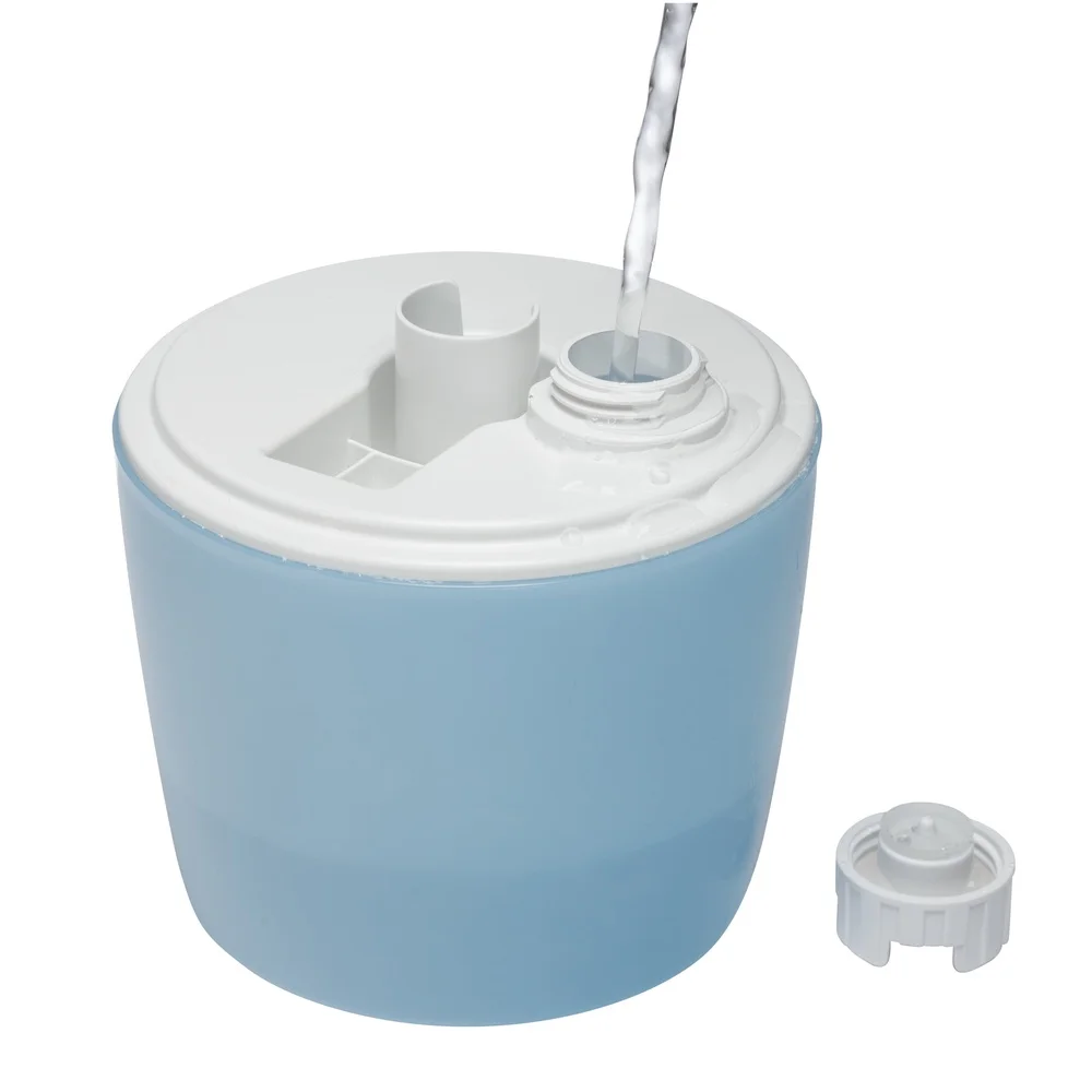 Umidificatore a nebbia fredda ad ultrasuoni senza filtro 360 °   Tappo nebulizzatore rotante Capacità 1,5 litri per piante da vivaio con spegnimento automatico a 3 livelli