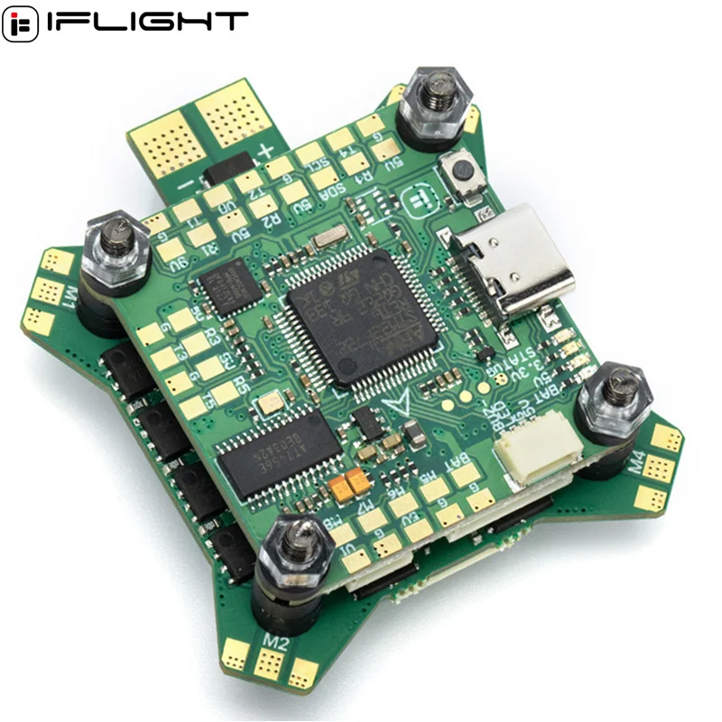 IFlight BLITZ STM32 F722 F7 Flight Controller W/ BLITZ E55 55A 4-IN-1 ESC 2-6S DShot150/300/600/MultiShot/ OneShot for FPV Drone