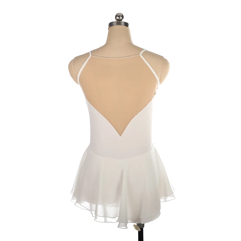 Figure Skating Dress Girl Dress Children's Customized Competition Red Sleeveless Artistic Gymnastics Performance