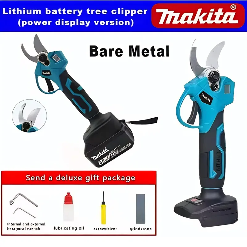 

Original Makita 18V electric pruning shears suitable for battery Makita BL1830 BL1850 BL1860 rechargeable lithium-ion battery✔️