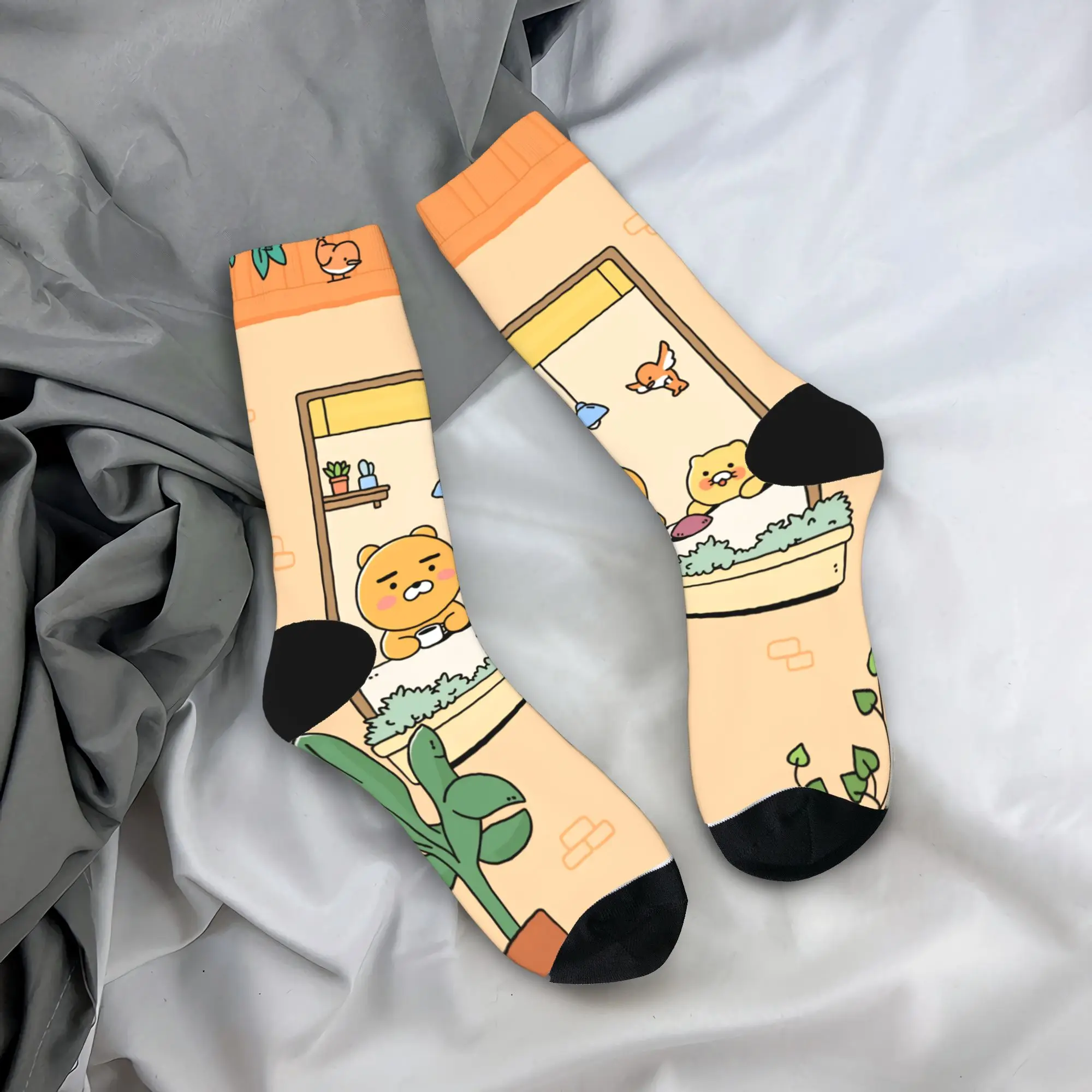 K-Kakaos F-Friends Choonsiks Meias Outono Meias Engraçadas Homens Meias Macias Personalizadas Esportes Ao Ar Livre Meias Antiderrapantes