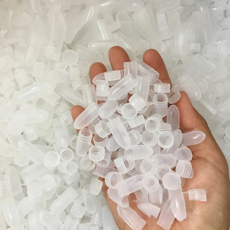 Small Capsule Shell Transparent with Lid Shell Suppository Flip Lid Empty Plastic Box