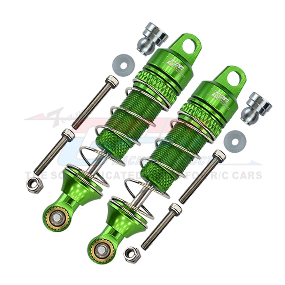 GPM معدن ألومنيوم 60 مم ممتص الصدمات الخلفي LOS 213001   لشاحنة ملعب LOSI 1/18 Mini-T 2.0 2WD LOS01019 LOS1056 LOS01015