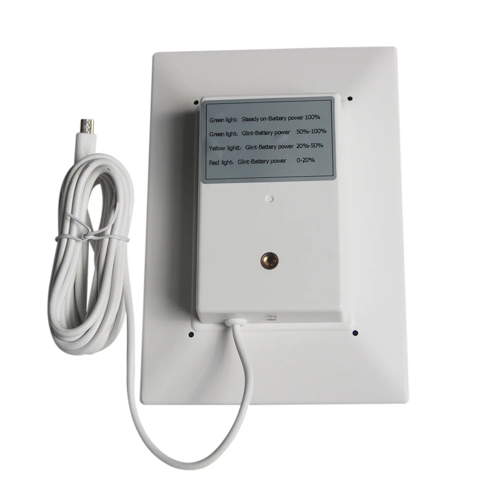 3W Solar Panel Photovoltaic Doorbell CameraConsumption Security Monitoring Built-In 4000MAh Charging Board Home And Outdoor Use