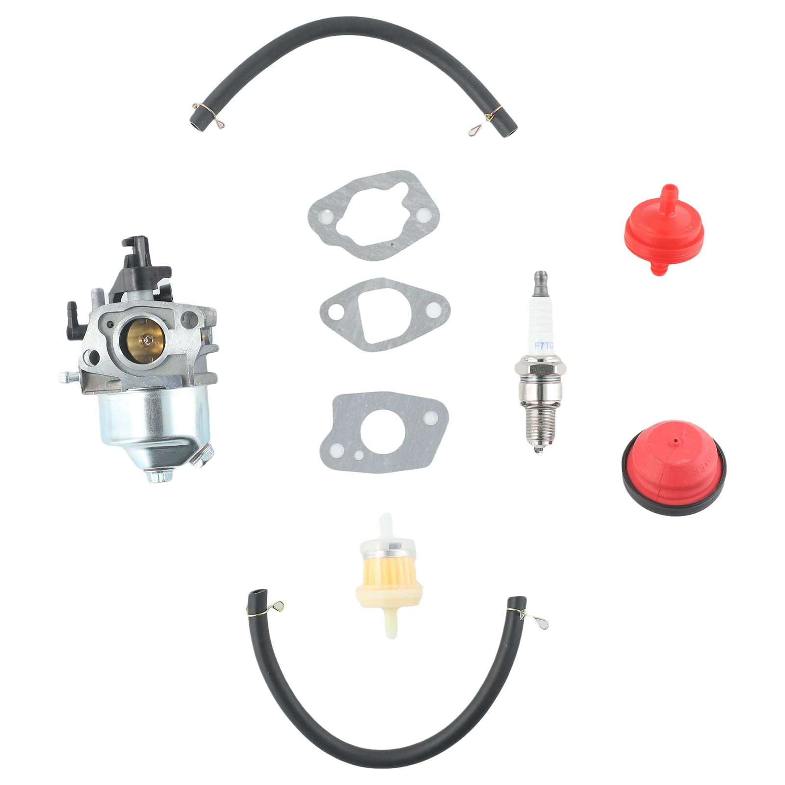 Brand New Carburetor Gaskets Easy To Install For PowerSmart DB2194SR 170cc Fuel Fitler Highly Match Primer Bulb