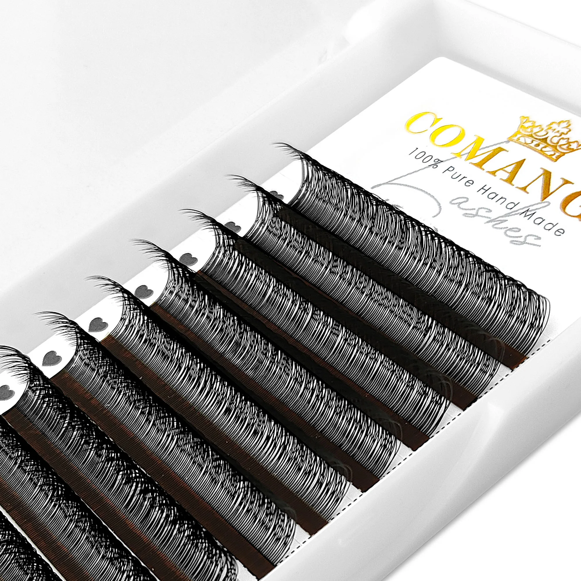 CoMango 1D Y ขนตา 2D Y รูป Soft Light Natural Premium Mink ขนตาปลอม YY ขนตาขายส่งเครื่องสําอาง