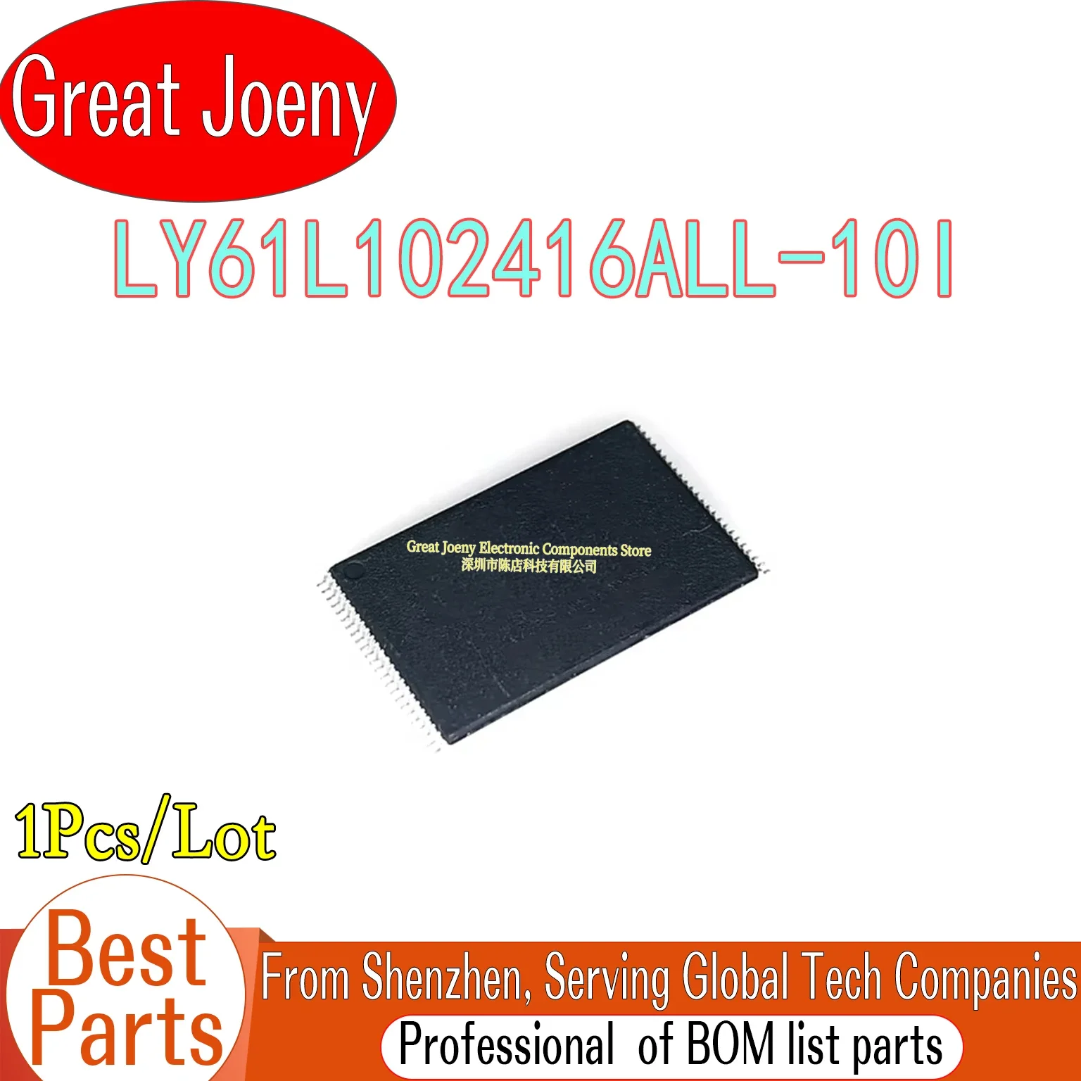 

100% New Original LY61L102416ALL LY61L102416ALL-10I LY61L102416 LY61L102416ALL-10 IC Chipset Bulk Best Price TSOP-48