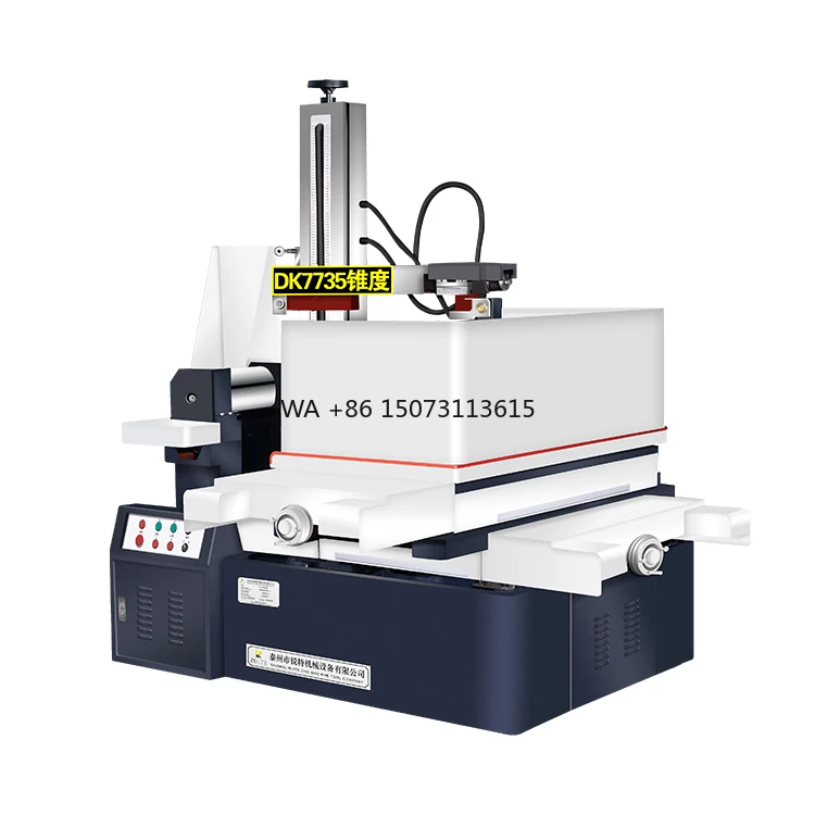 DK7735 Fast Speed High Precision Wire Cut Wire EDM Machine With Edm Wire Cut Machine Automatic