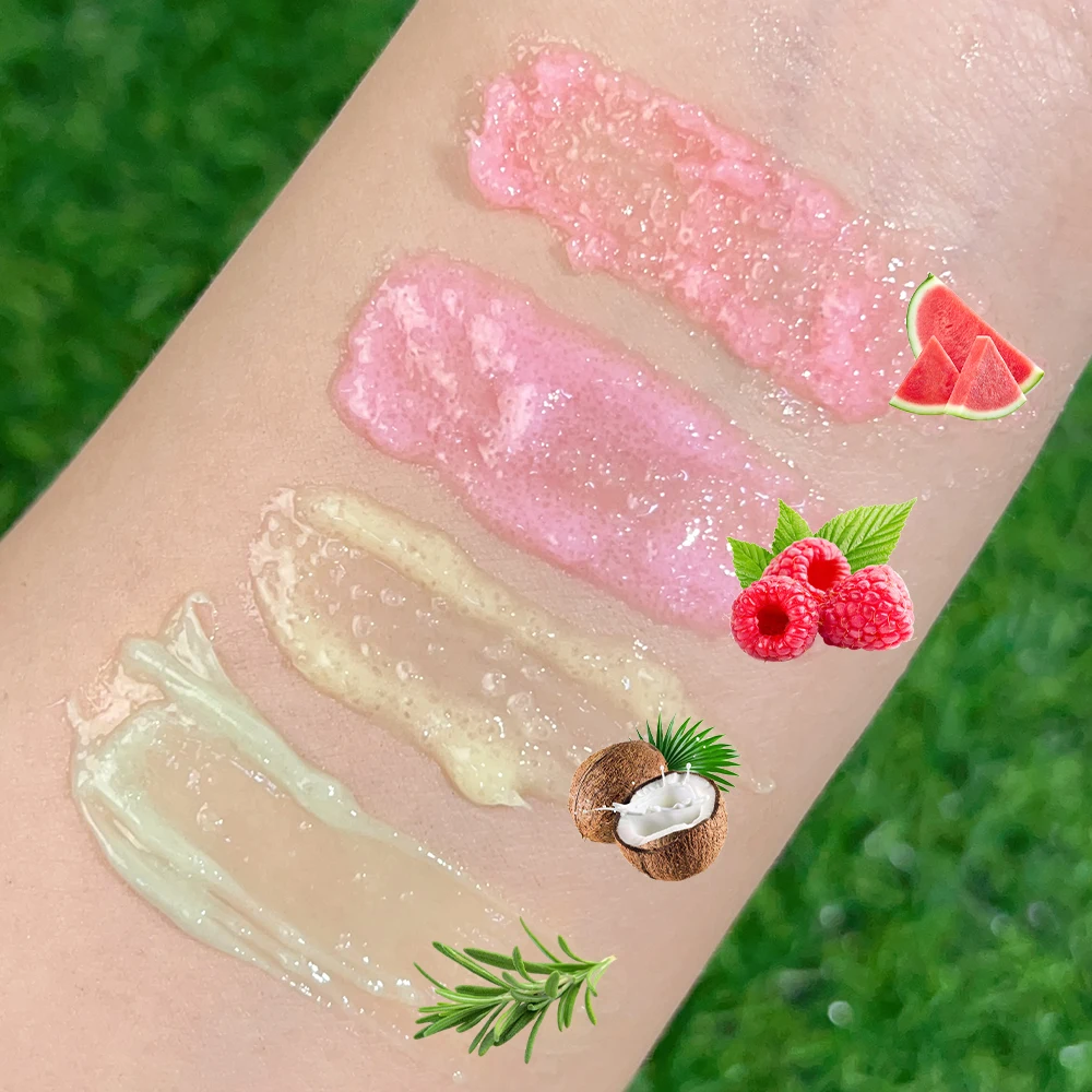 Fruit Flavor Lip Scrub Remove Dead Skin Reduce Lips Lines Anti Dryness Moisturizing Lips Mask Repair Hydrating Nourish Lips Balm