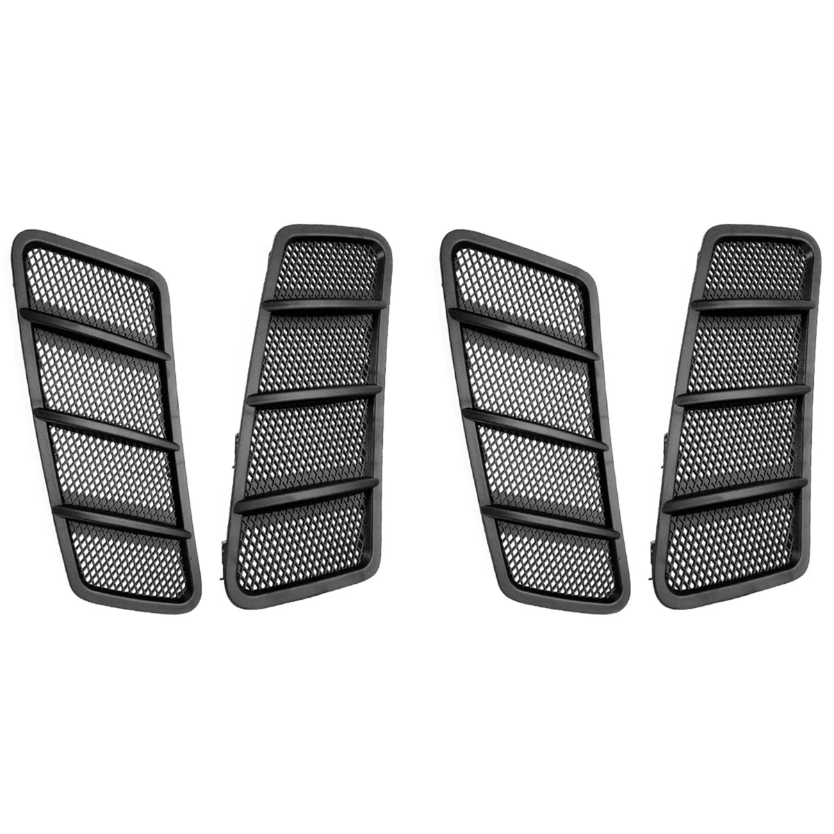 

4X Side Hood Air Vent Grille Cover for Mercedes-Benz W166 ML GL Class 2012-2015 1668800105 1668800205