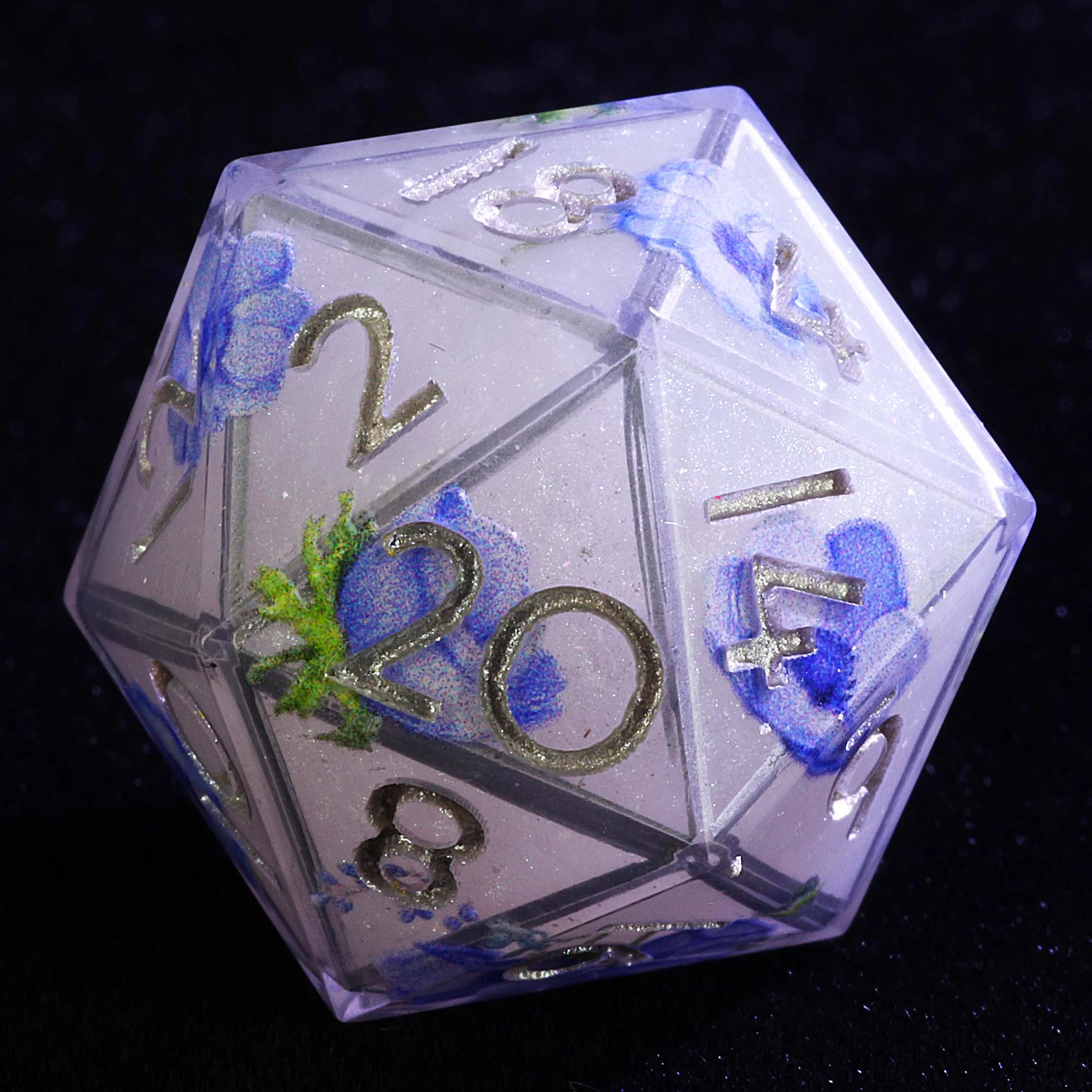 9 Polyhedral DD Sets Dice Moonlight Garden Fairy
