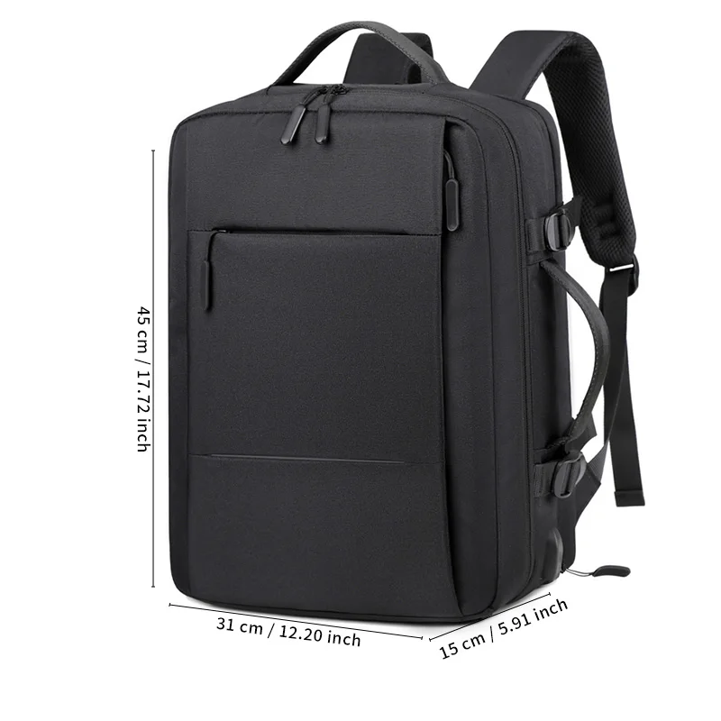 Business Casual Laptop Backpack，Simple Style Student Backpack，Men's Laptop Bag，Business Travel Backpack Luggage Bag