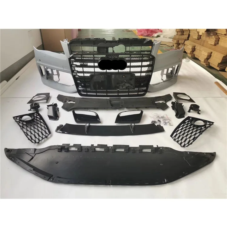 A8 S8 for Audis RS8 Front Bumper With grille For Audis W12 car BodyKit for A8 S8 W12 Car bumper 2011 - 2017