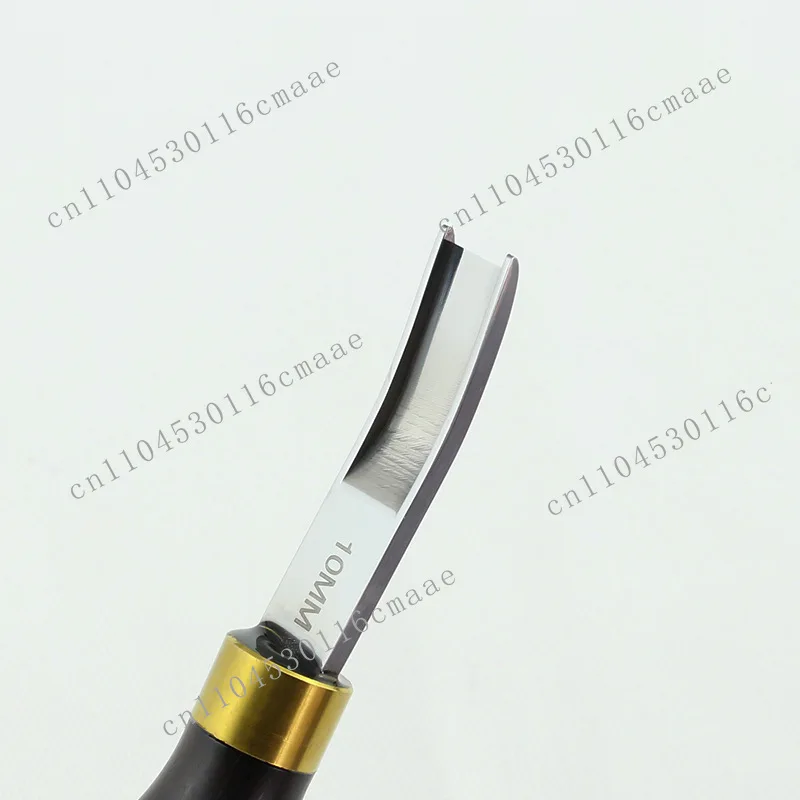 Sandalwood Edge Scraper French Section Peeling Drum Width Shoveling Vegetable Tanned Leather Thinning Tool Thinning Knife