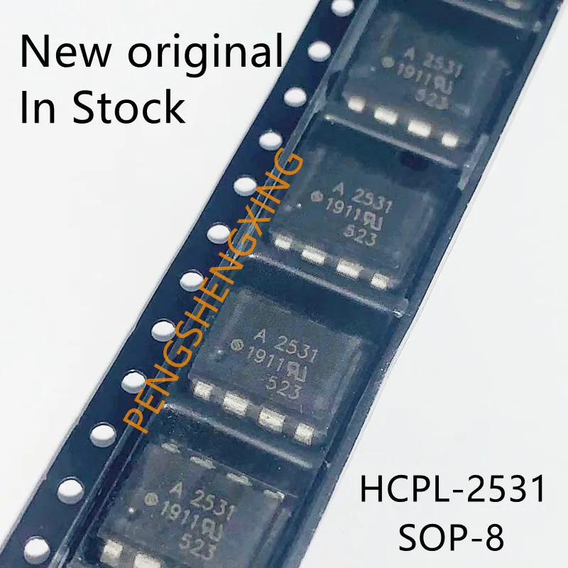 10PCS/LOT   A2531 HCPL-2531 HCPL2531 SOP8 HCPL-2531-000E  New original spot hot sale