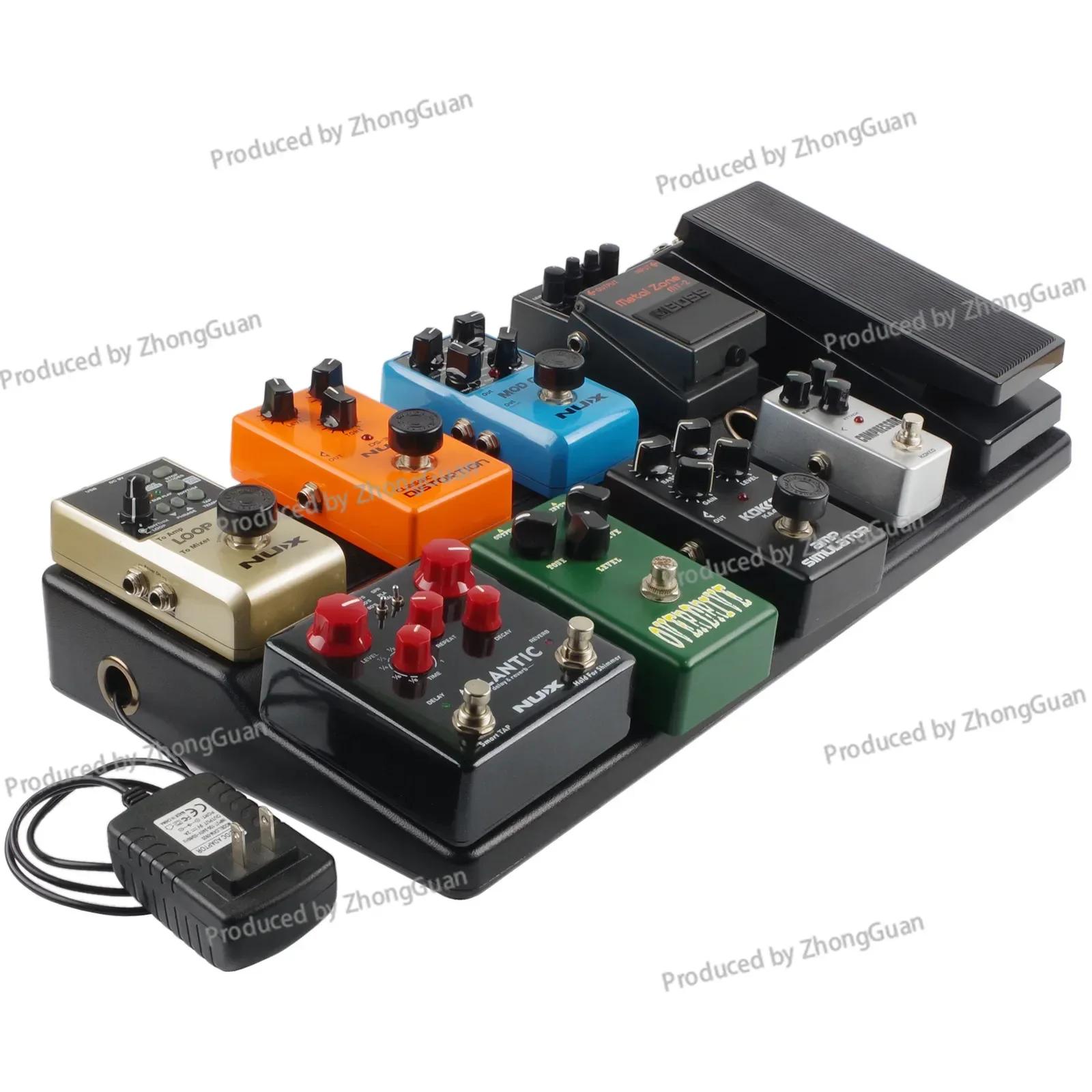 Single Effect Board, Effect Trackpad, Hidden Power Supply, Ultra-light, Super-strong and Large Capacity