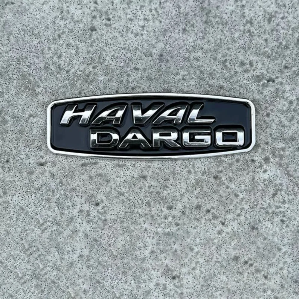 Tailgate logo For Great Wall GWM Haval DARGO 2020-2024 DARGO X 2022-2023 LOGO Sticker Exterior modification Rear door logo