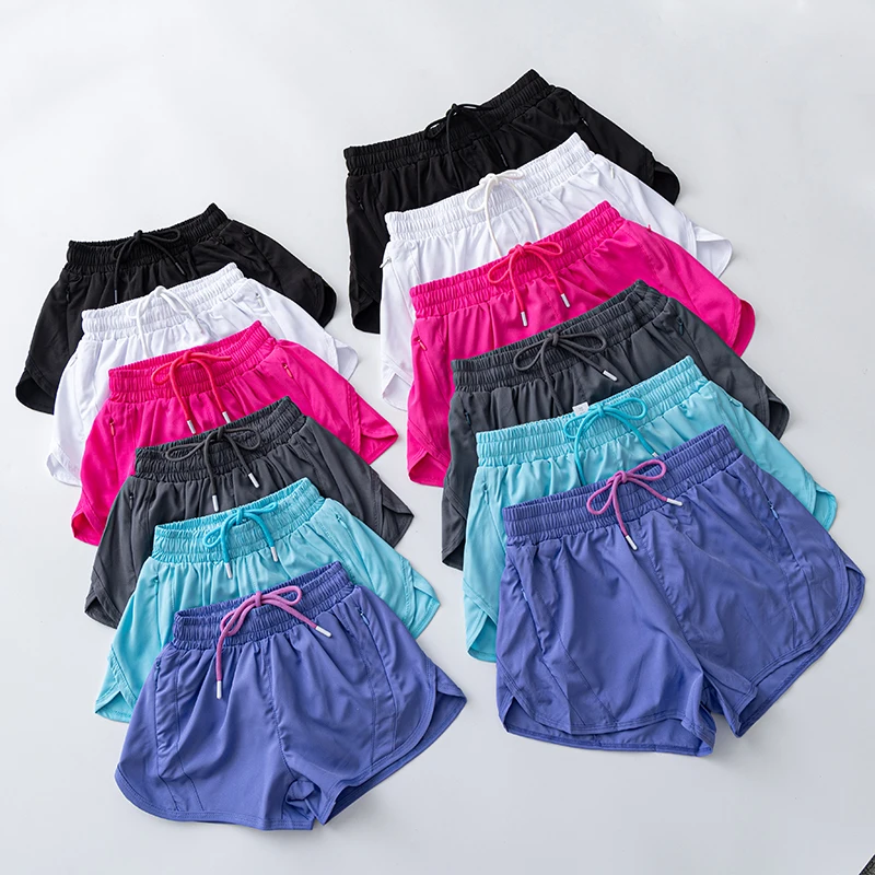 Parent-child Leopard Print Short Performance Yoga Golf Short Gym Clothes Training Running 2 in 1 Quickdry Mma Bodybuilding Pants