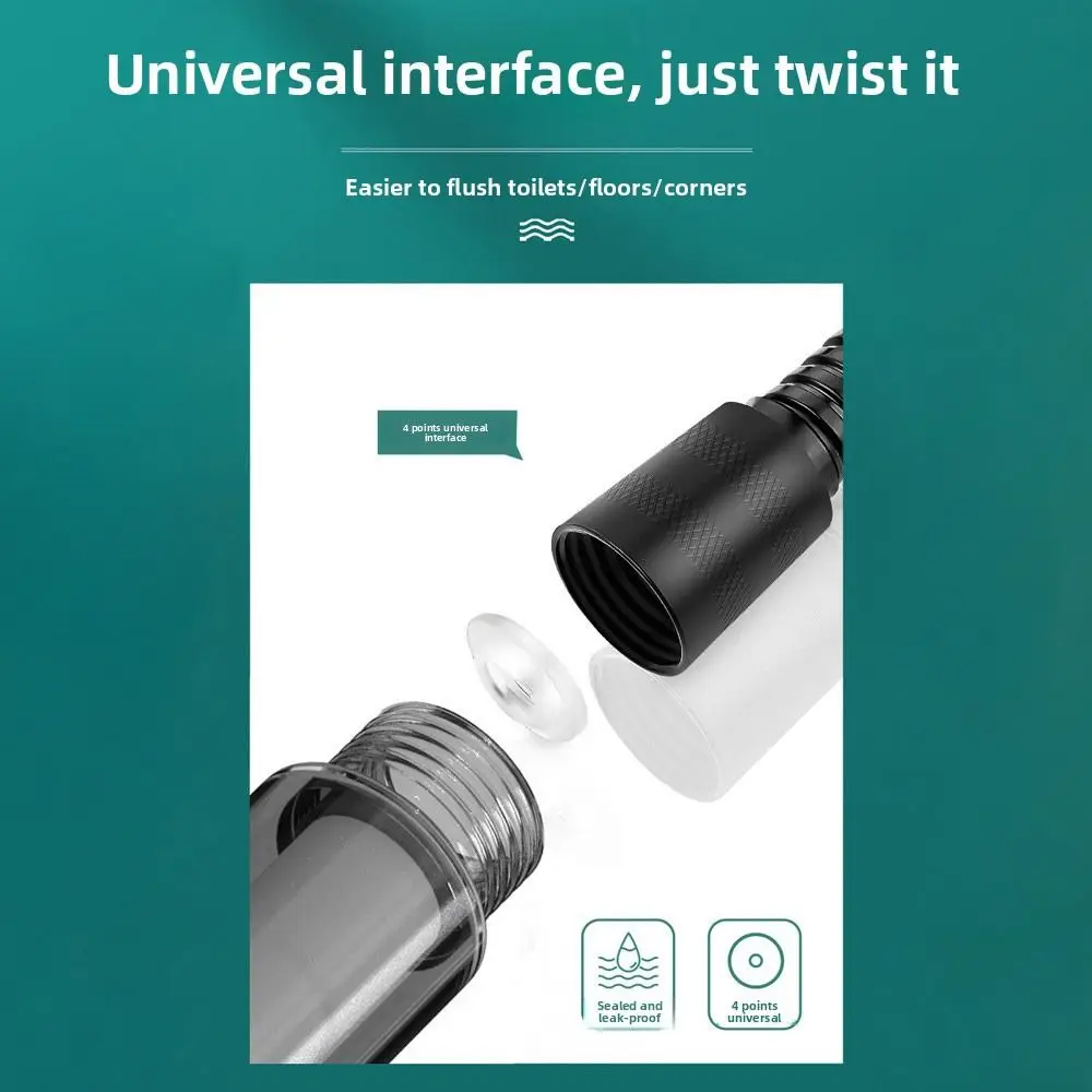 10 أوضاع للرش رأس دش عالي الضغط أسود أبيض اللون بلمسة واحدة توقف يده فلتر الدش وظيفة مقاومة السقوط #1