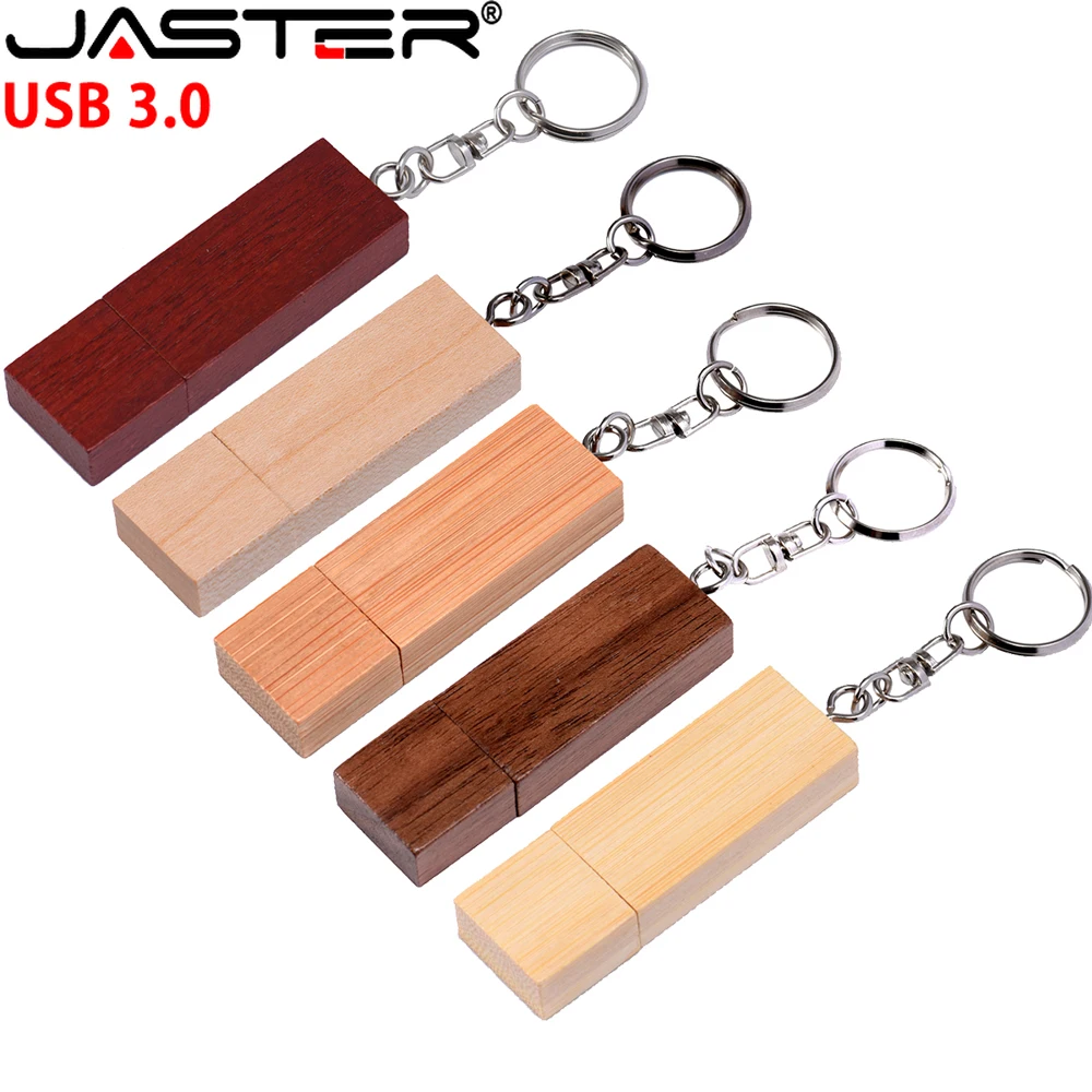 

USB3.0 Mini Wooden USB 3.0 Flash Drive Memory Stick Pen Drive Storage Device Pendrive 128GB 64GB 32GB 16GB Bamboo Creative Gift