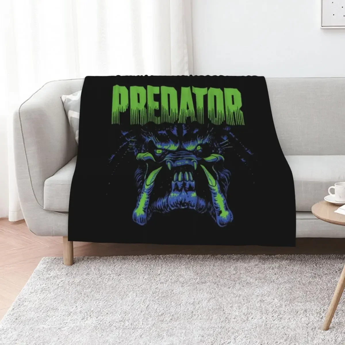 

Predator Night Vision Throw Blanket Plush Luxury Brand Hairy Thermal Blankets