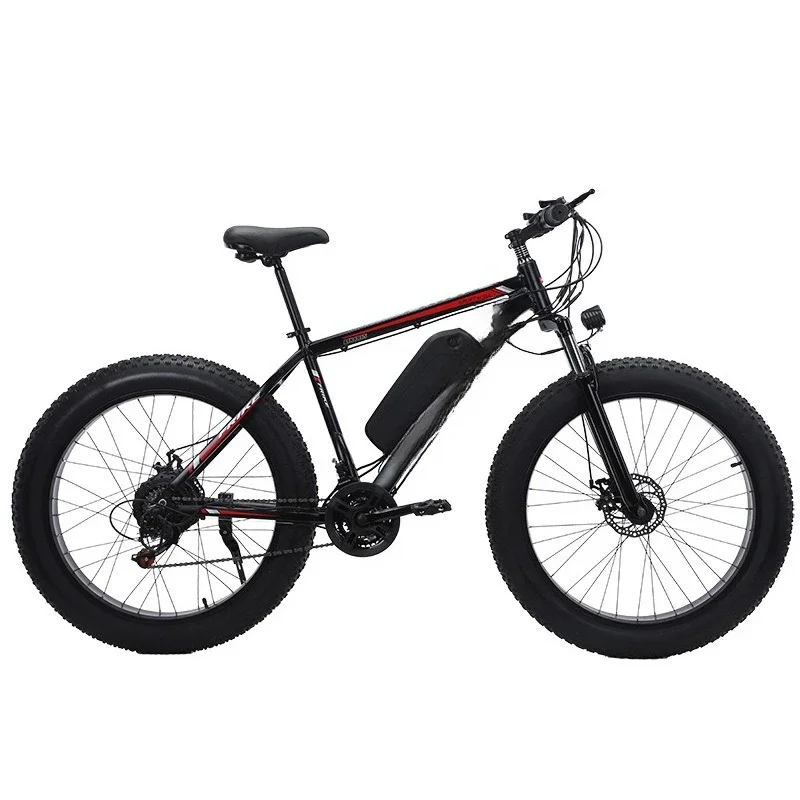 Aluminum 26 inch wide electric snowmobile power bicycle fat tire 26 * 4.0 beach bike