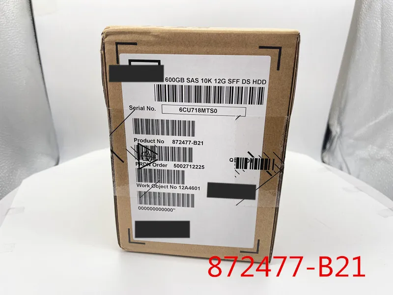 

600 GB SAS 10K SFF SC DS HDD 872477-B21 872736-001 Ensure New in original box. Promised to send in 24 hours