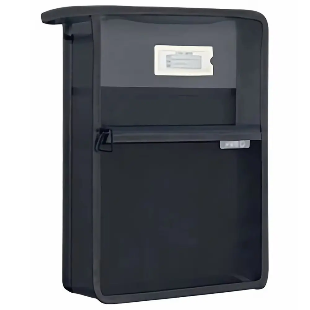 

L Shaped Test Paper Storage Bag Thickened Mesh Wide Opening File Folder Bag Three-layer Partition Large Capacity