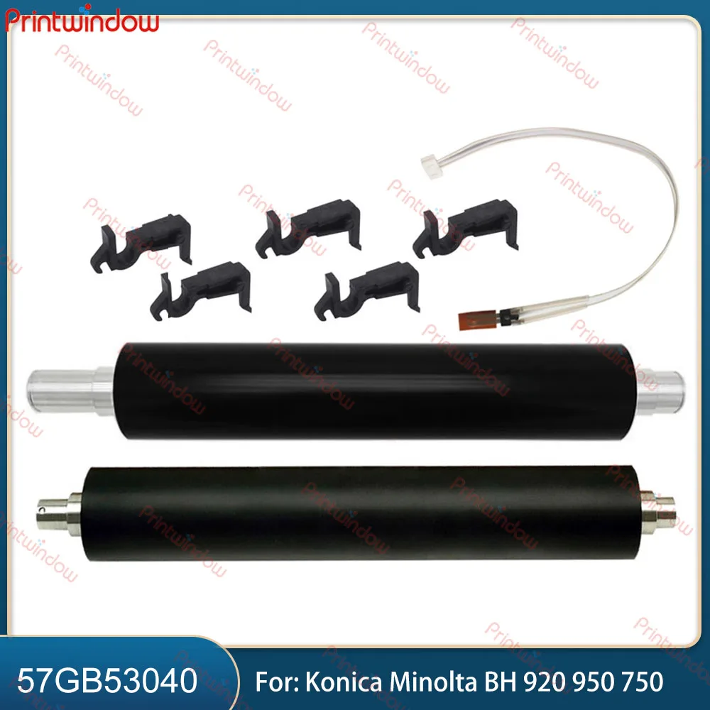 

1SET Fuser Roller for Konica Minolta BH thermistor 920 950 750 Fuser Heat Roller Copier Spare Parts 57GB53040 Separation Claw
