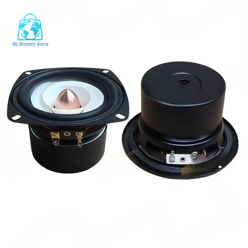 Speaker 4-inch full-range speaker 4-inch hifi fever full-range speaker full-range, three-stage equalization