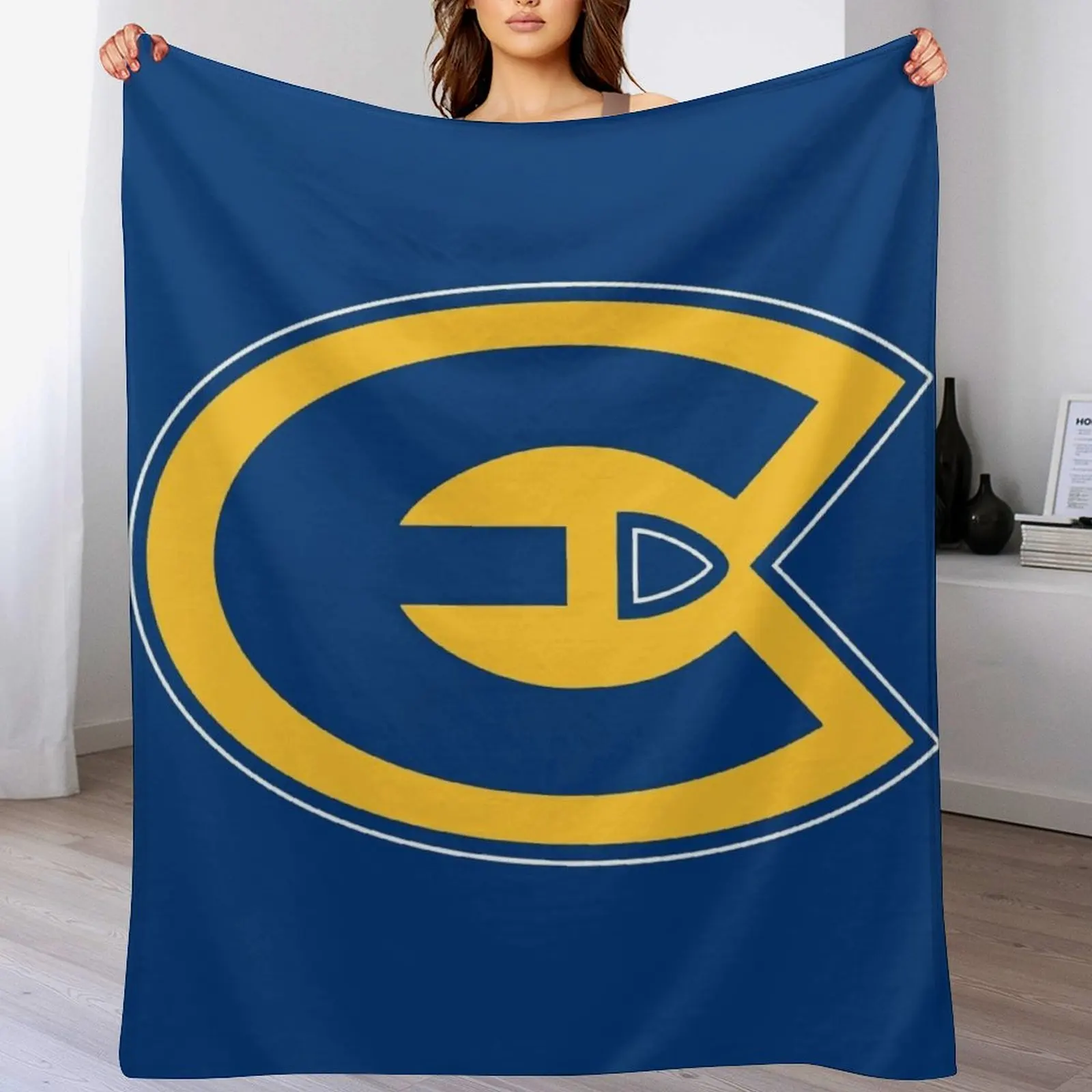 University of Wisconsina??Eau Claire Throw Blanket Multi Purpose Soft Warm Blanket for Home Travel