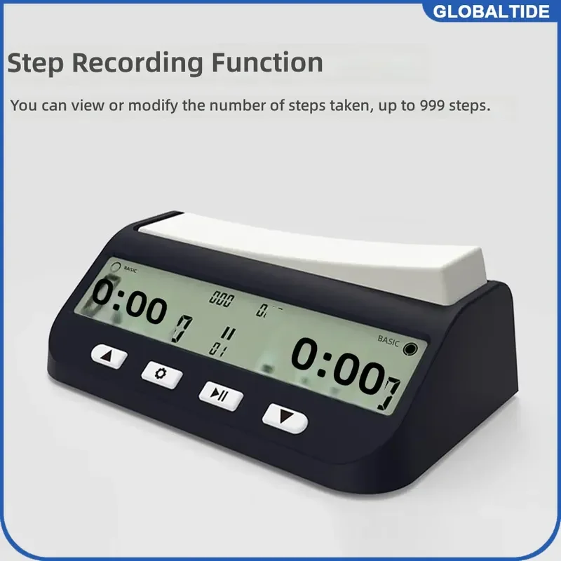 Professional Digital Chess Clock Multifunctional Count Up Down Timer Accurate Stopwatch for Board Games Digital Timer