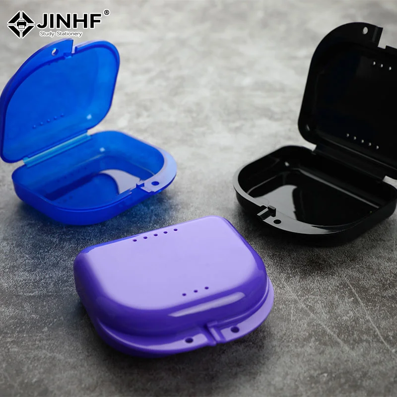 Tooth Retainer Box Dental Appliance Supplies Tray Health Care Braces Case Mouth Guard Container Denture Storage Box Oral Hygiene