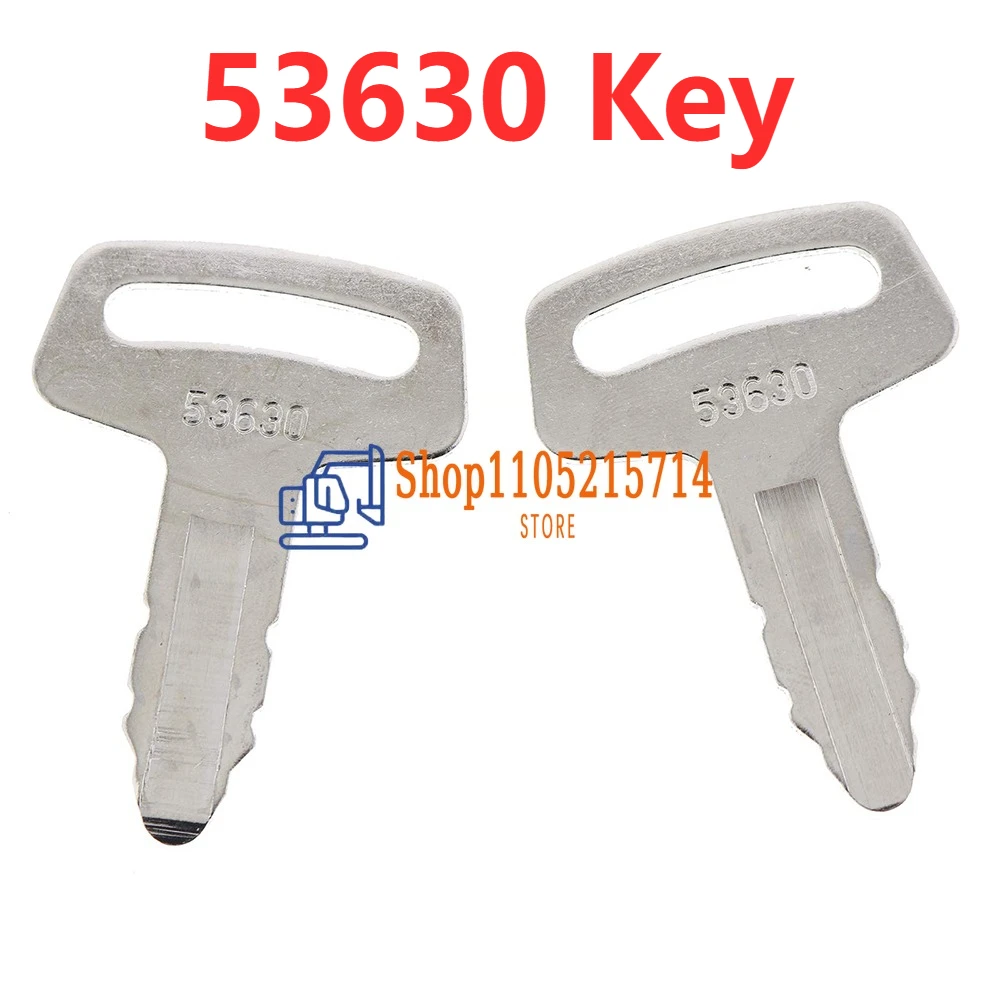 

50/30/10/5/1 шт. RC101-53630 53630 ключ зажигания для экскаватора-погрузчика и генератора Kubota K008 KX121-2 KX161-2 R410 R520 KH101