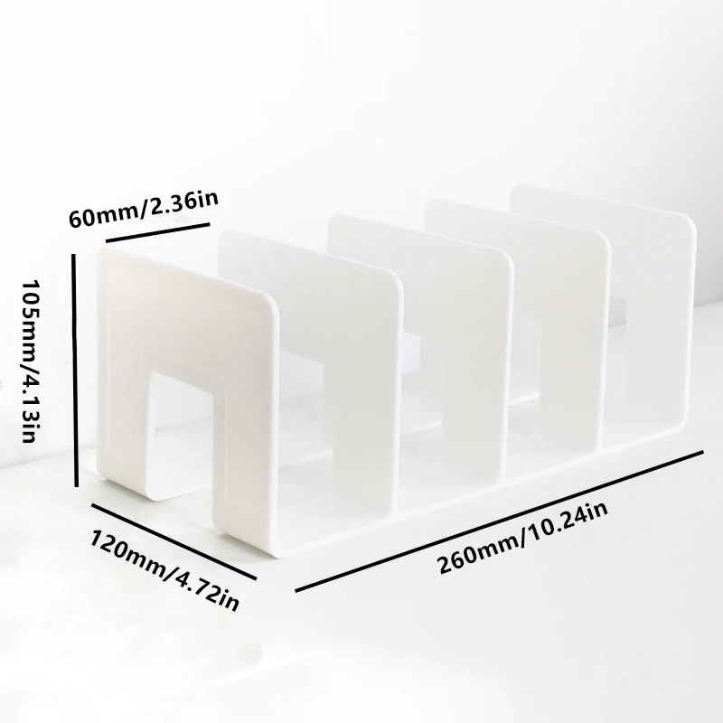 4 Grid Multi-Purpose Bookends Book Storage Stand Organizer Holder Desk Bookshelf For Book Cd Magazine File Office Supplies