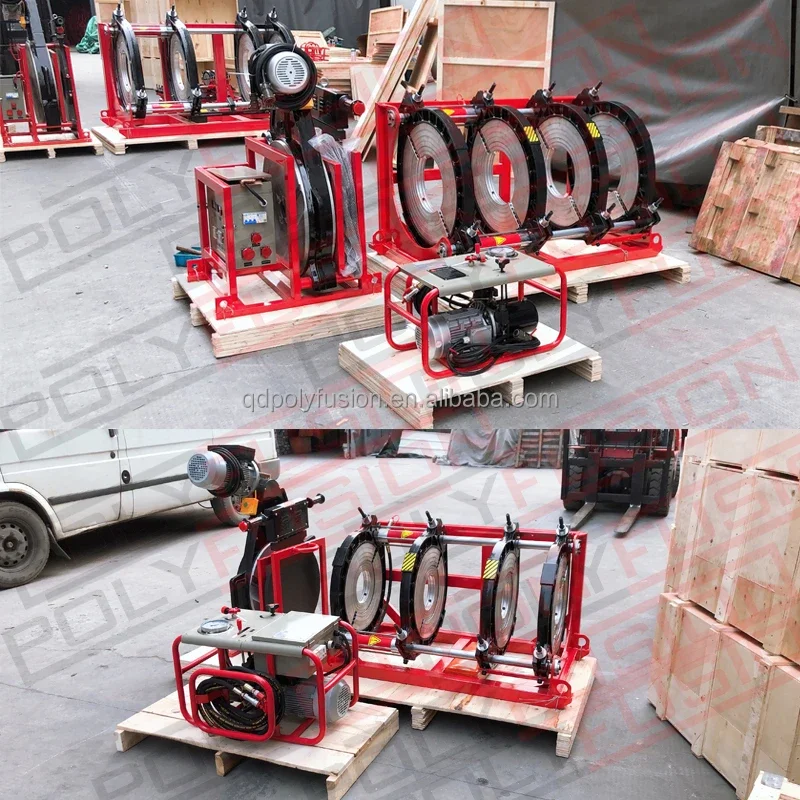 PF315 Factory Supply HDPE Pipe Fusion Welding Machine 90-315mm Plastic Tube Jointing Welder Machine