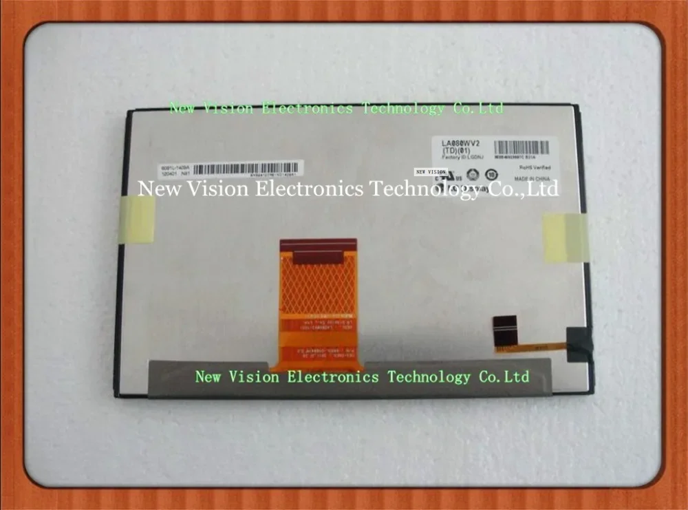 

LA080WV2(TD)(01) LA080WV2-TD02 LA080WV2-TD01 Brand New Original 8 inch TFT LCD Display Screen for Car Navigation & Video for LG