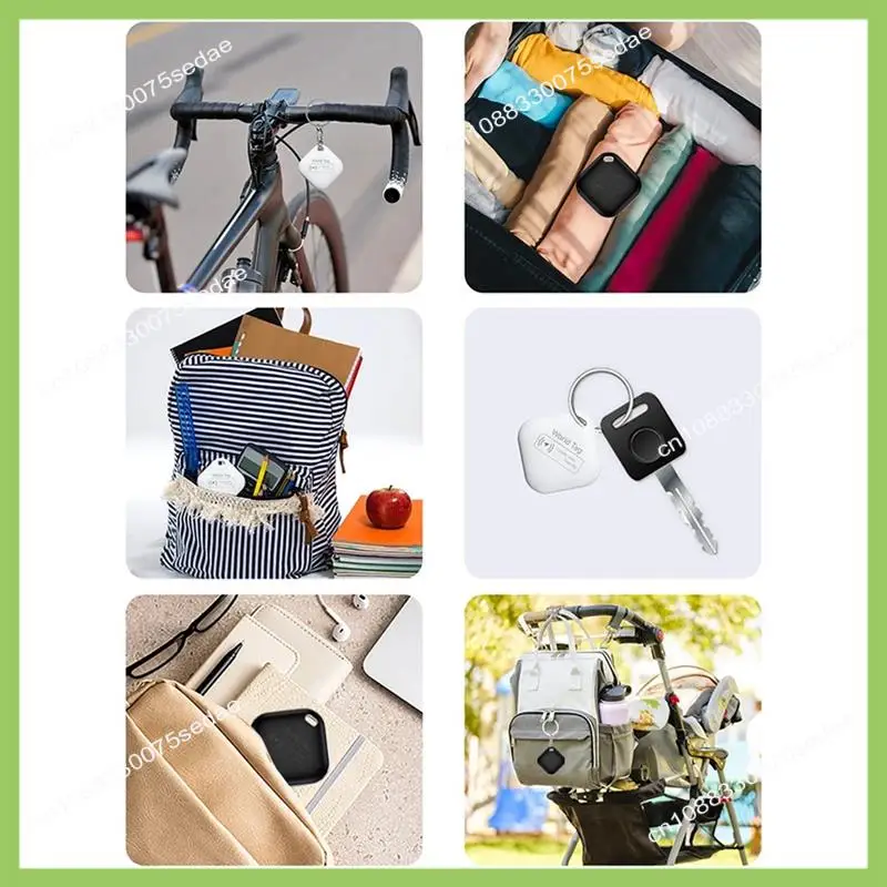 Y19A Mini Pets Tracker With Find My For Smart Locator Cat Anti Lost GPS Track Finder Dog Bluetooth Tag Child Bag Wallet Key