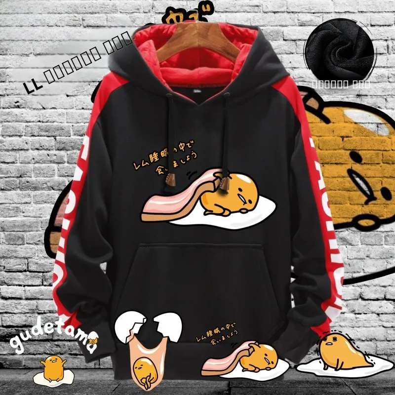 

Удобная толстовка с капюшоном и принтом из смеси полиэстера и хлопка, зимняя куртка для мужчин и женщин