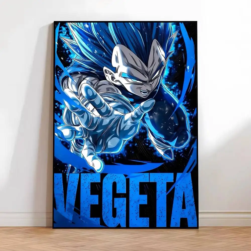 1 Stück Anime Dragon Ball Vegeta Poster HD-Druck Vintage Wandkunst Dekoration für Zuhause und Arbeitszimmer – Detail 7