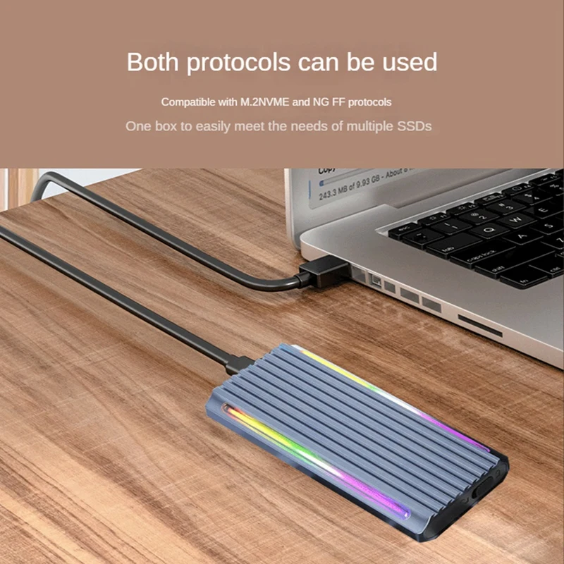 Корпус для SSD типа C, USB, 10 Гбит/с