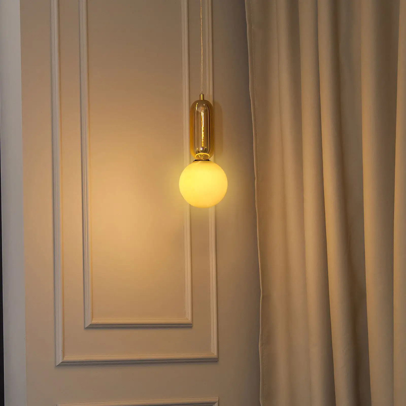 

Glass Lamp Shade Spherical Frosted Globe Design for Pendant Light Chandelier Wall Sconce Island Light Fixture Replacement Lamp