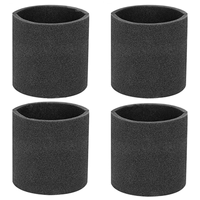 EAS 6 Pack 90585 Foam Sleeve VF2001 Foam Replacement Filters for Shop Vac Wet Dry Vacuum Cleaner, Replace Parts 9058500