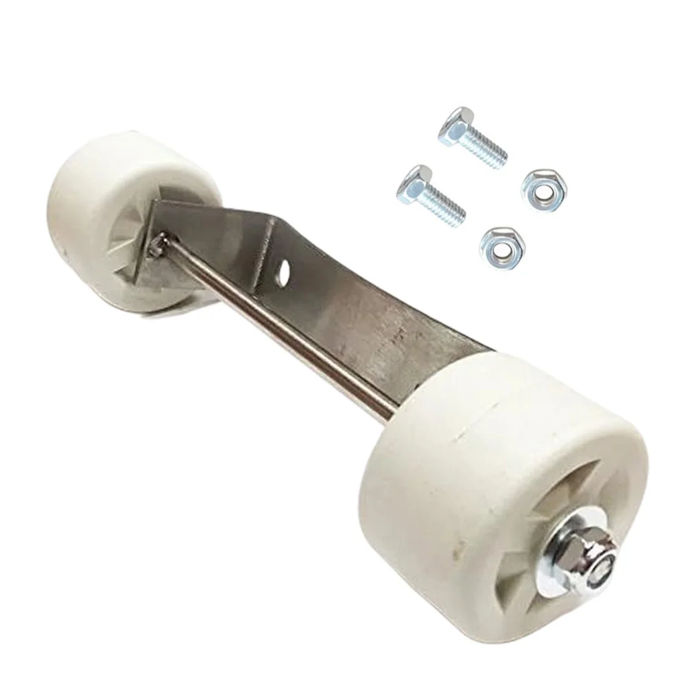 Stainless Steel Bracket Patio Heater Wheel Kit Easy Installation Patio Heater Wheels Robust Stainless Steel Construction