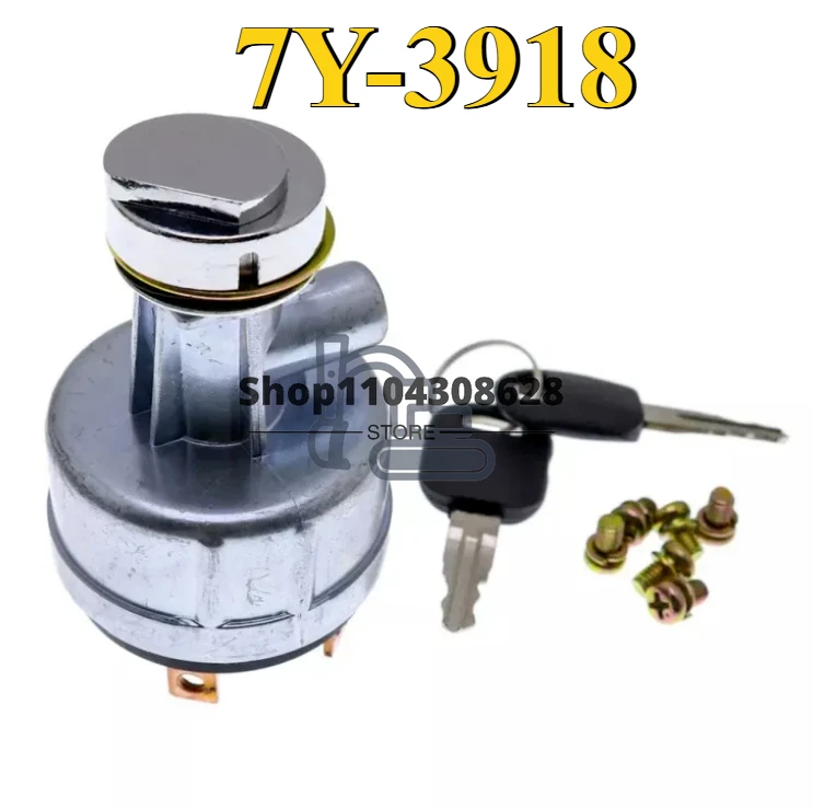 

Starter Switch For CAT Excavator Parts E312 313 320 336 349 B C D Start Switch Ignition Switch Electric Door Lock 7Y3918 7Y-3918