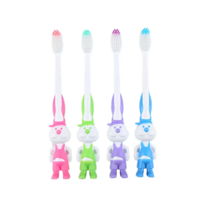 1pcs Cartoon Cute Children Toothbrush Safety Soft Hair For Kids Infant Baby Oral Care Cartoon Toothbrushes Chil Oral Clean Tools